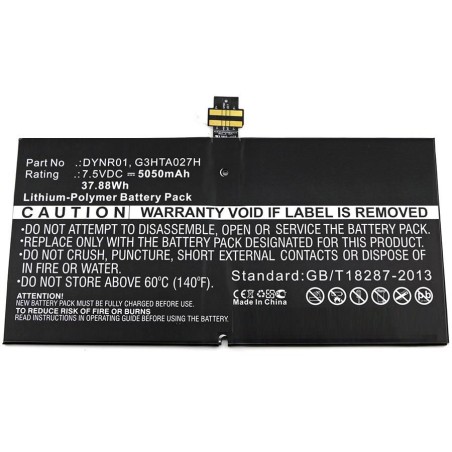 High-Quality CoreParts Battery 38Wh Li-ion 7.5V - Durable & Reliable (TABX-BAT-MIS172SL)
